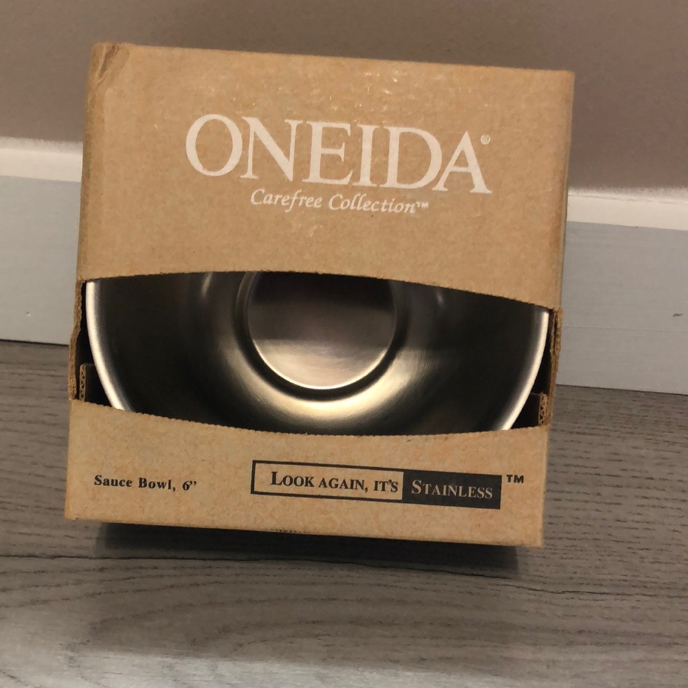 Oneida Brand 6” Sauce Bowl Stainless Steel